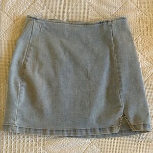 Wild Fable Light Blue Mini Skirt